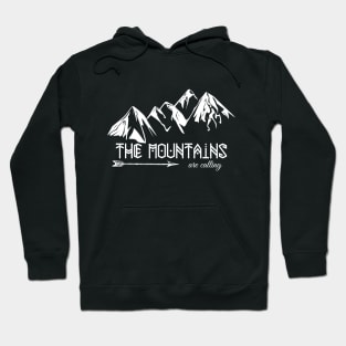 The Mountains are Calling, W Hoodie